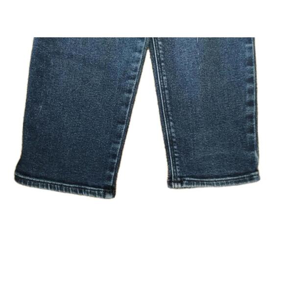 Old Navy Mid Rise Rockstar Super Skinny Jeans Size 14 Dark Wash Stretch Denim - Picture 6 of 9